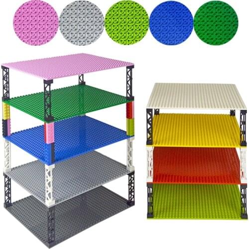 Building Blocks 32*32 Dots Double-sided Baseplates Bricks DIY Colorful Pillars Base Plate Compatible All Brands Classic Blocks
