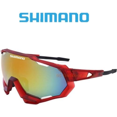 Shimano 2021 New Glasses MTB Bike Glasses Eyewear Running Fishing Sports Polarized Cilismo Lentes Cycling Sunglasses Men Women