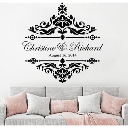 Vinyl wall Sticker For Aisle Runners Table Runners Or Signs Wedding Runner Decals Waterproof Self adhesive decoration HY837
