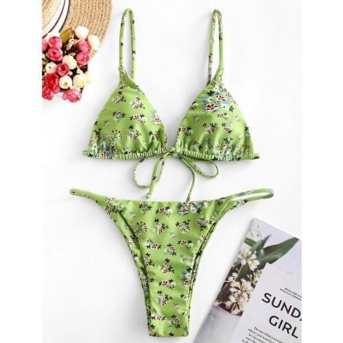 Women Bandeau Bandage Bikini Set Push-up Brazilian Swimwear Beachwear Swimsuit Womens Biquini Beachweart Dropshipping L3