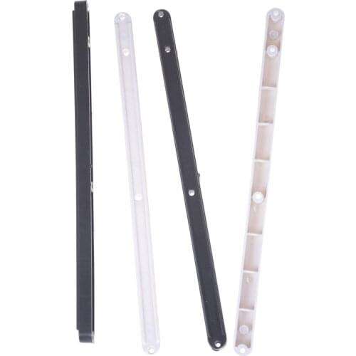 1pc plastic Slides Keyboard Cabinet Cupboard Drawer Runners Drawer Slide Buffer Furniture Slide