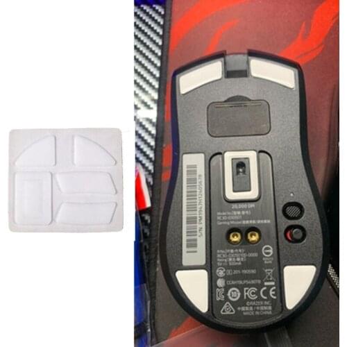 1 Pack Esports Tiger Gaming ICE Version Mouse Skates Mouse Feet for RAZER VIPER Ultimate Mouse White Glides Curve Edge