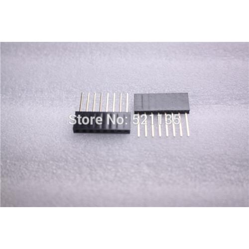 Free shipping 10pcs 8 Pin Female tall stackable Header Connector socket for Arduino