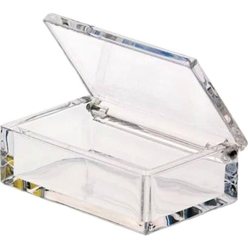 20 Cigarettes Case Acrylic Transparent Business Card Case Small Object Storage Box
