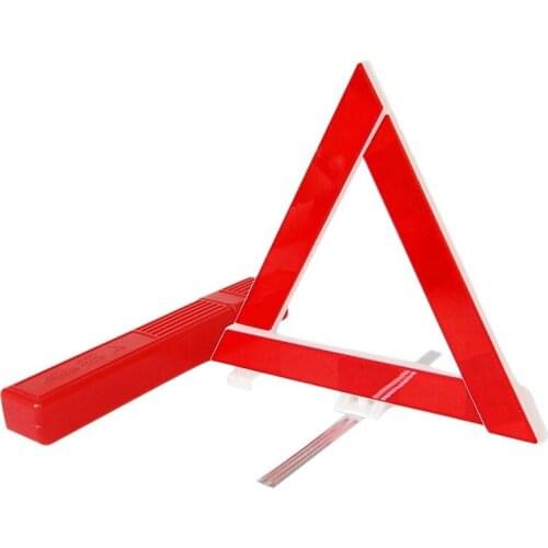 Car Vehicle Emergency Breakdown Warning Sign Triangular Reflective Road Safety Foldable Reflective Road Safety