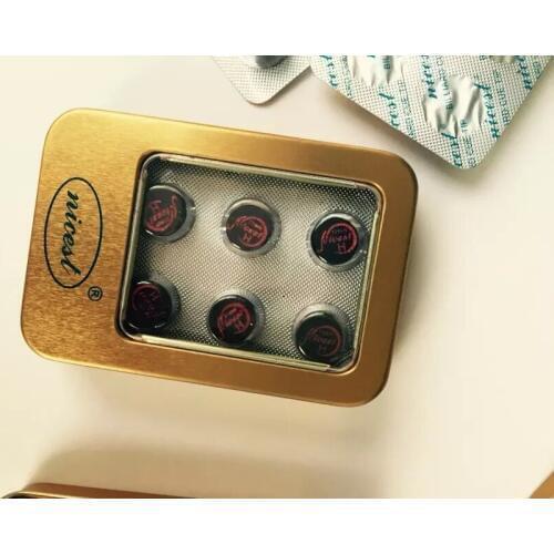 Free shipping 6pcs/lot New Black NICEST 11MM Snooker cue tips S/M/H 6layers pigskin leather high quality tips Billiards supplies