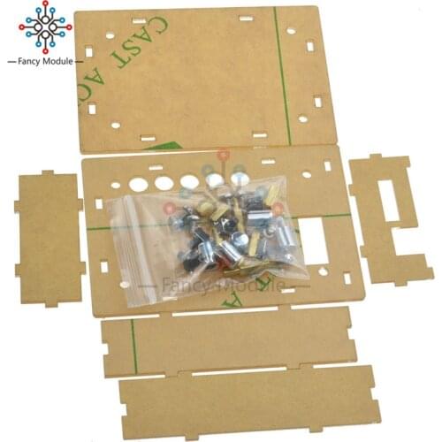 Bluetooth 4.0 Audio Receiver Case Cover Shell Acrylic DIY Amplifier Board Module for TDA7492P 2*25W Wireless with AUX Interface