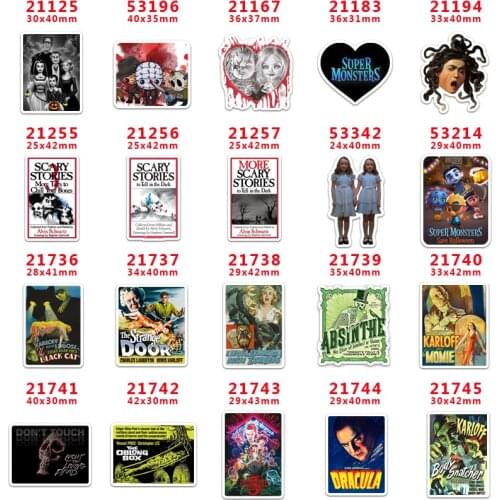 Choshim brand 10 Pcs Planar Resin flatback Horror Movie Halloween for DIY hairbow accessory decoration PR 21745