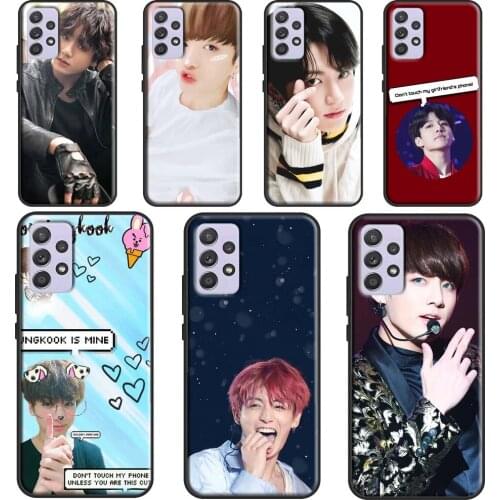 Jungkook Kpop Phone Case For Samsung Galaxy A52 A32 A42 A72 A12 A21S A20e A40 A50 A70 A31 A51 A71 A02S