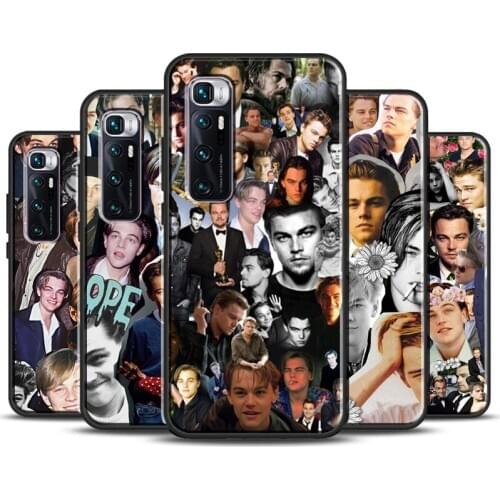 Leonardo Dicaprio Collage Case For Xiaomi POCO X3 F2 Pro F1 Mi 10 Ultra 9 9T 10 Pro A3 8 Max3 Mi Note 10 Lite Cover