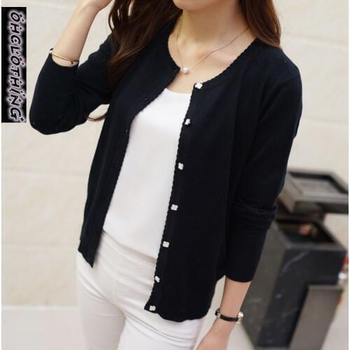 Jumper Ohclothing 2021 Design Cardigan Womens Cutout Sunscreen Air Conditioning Shirt Sweater Knitted Outerwear Small Cape