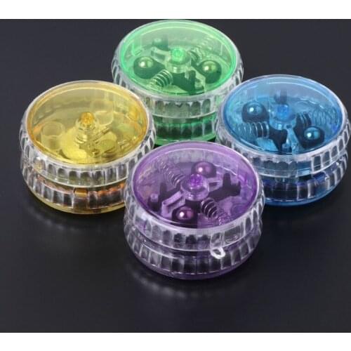 4pcs YoYo Light Up Clutch Mechanism Toy Yoyo Trick Speed Ball Kids Toy C5AA