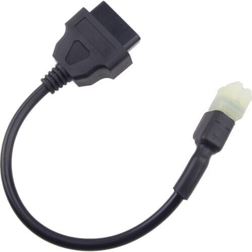 Motorbike 4 Pin OBD2 Diagnostic Code Reader Cable Adapter Fit for Honda ATV CB1100 NC750 CRF1000 CBR1000RR CBR600RR VFR 800