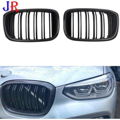 Direct Marketing for BMW X3 G01 X4 G02 Grille X3 X4 XDrive20i XDrive30i Front Bumper Racing Grille ABS 2018 2019 Carbon Fiber