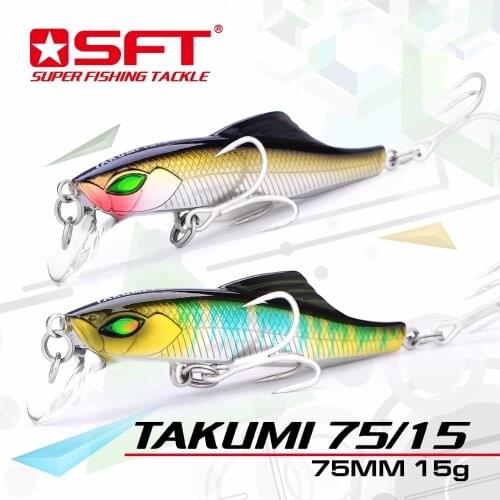 SFT TAKUMI 75-20 Minnow Lure Japan With Nice Box Brand 75mm/20g Sinking Fishing Lure Fishing Tackle