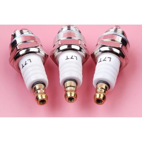 3pcs Spark Plug For 2-Stroke Stihl MS180 MS250 MS070 Husqvarna 365 Trimmer 260 430 25cc 52cc Chainsaw Brush Cutter Parts