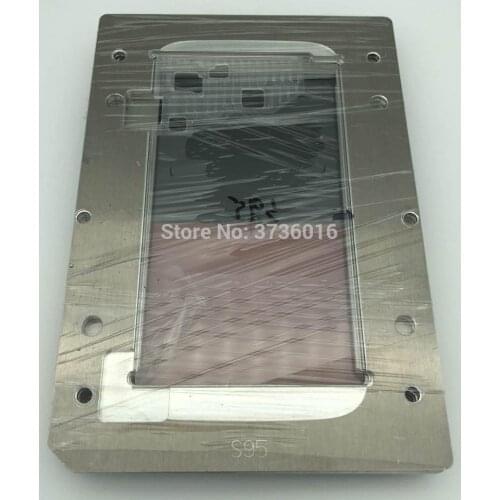YMJ glass laminating mold for samsung S4 oca polarizer film lcd fit vacuum laminating for mobile phone repair renovation