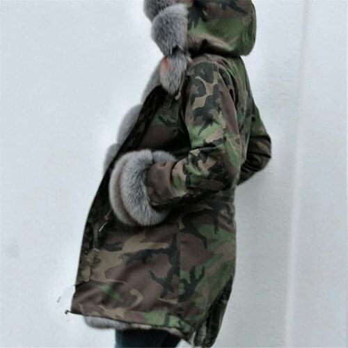 M-3XL Womens Winter Keep Warm Cotton Coats Blends Camouflage Lace Up Hooded Coats With Pockets Casual Coats manteau femme