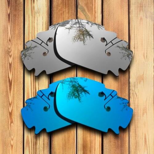 100% Precisely Cut Polarized Replacement Lenses for Jawbone Vented Sunglasses Chrome & Blue Combine Options