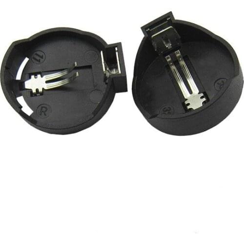 10x Universal LIR2025 LIR2032 LIRButton Coin Cell Batteries Socket Holders Case Battery Boxes Brand New Black Wholesales