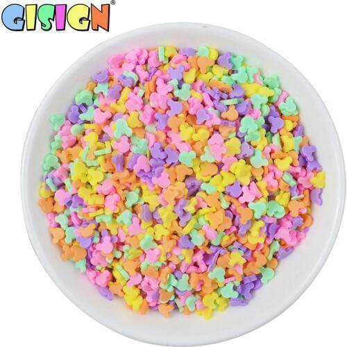20g Charms Addition Sprinkles Slime Filler for Fluffy Mud Toys Slime Supplies Accessories Clay DIY Beads Cake Dessert Kit