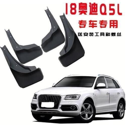 4PCS special for AUDI Q5L 2018 AUTO Mudguards car fender Mud Flaps Mudflaps