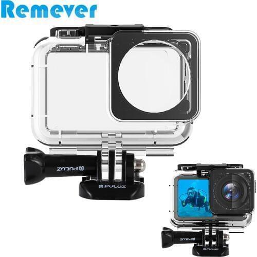 60M Diving Waterproof Protective Case Cover Housing Shell for DJI OSMO ACTION Cameras Accessories