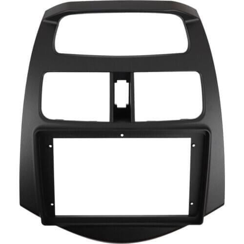 9 Inch Radio Fascias for Chevrolet Spark 2010-2013 Double Din DVD Stereo Panel Dashboard Refitting Installation Frame