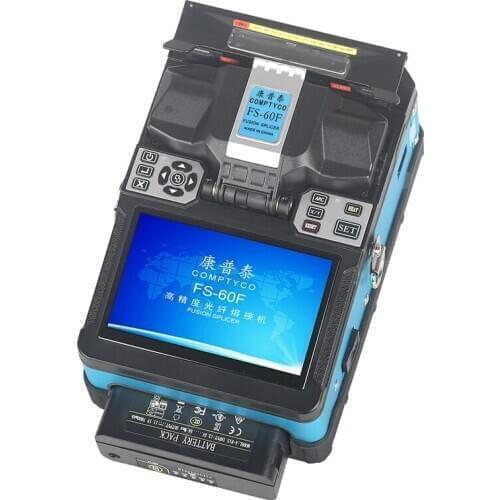 COMPTYCO FS-60F Automatic Intelligent Optical Fiber Fusion Splicer FTTH Optic Fiber Welding Splicing Machine Tool welder