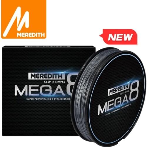 MEREDITH Brand MEGA 8X Fishing Line 300M 8 Strands Braided Fishing Line Multifilament PE Line for ​Carp Fishing Wire 2021