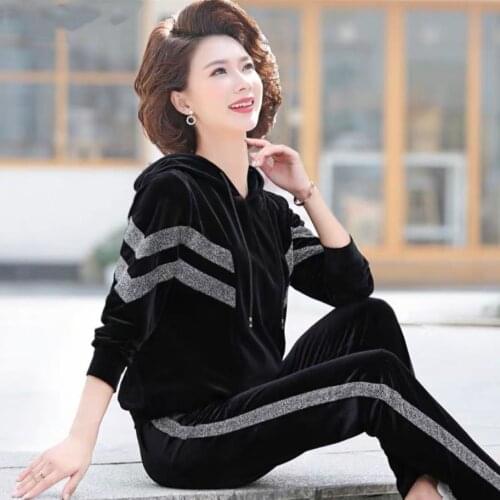 Spring Autumn Women Two Piece Sets Sportswear 2021 New Tracksuit Female Set Casual Sport Suit Ladies Wear Sweatshirts H1223