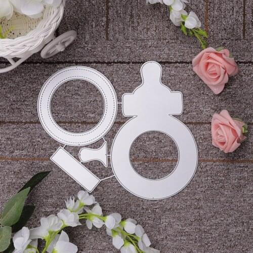 Gowing Baby Metal Steel Cutting Dies die Bottle Stencil DIY dies scrapbooking baby Cards Making Photo Paper Embossing Craft