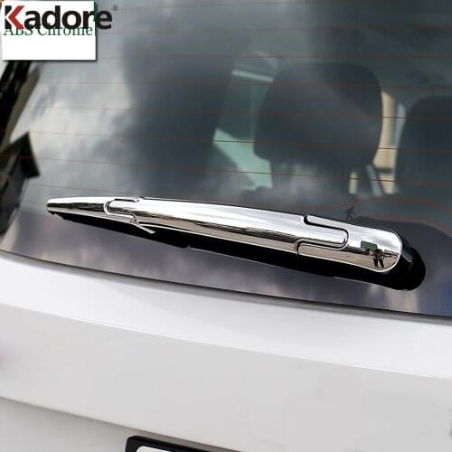 For Jeep Renegade 2014 2015 2016 2017 2018 2019 ABS Chrome Rear Window Wiper Wash Cover Trims Car Styling Exterior Accessories
