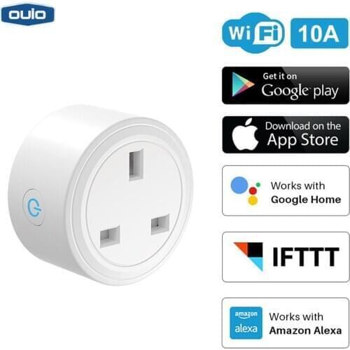 Smart Home WiFi Switch Mini Plug 16A Remote Timing Switch Dimming Light Support Voice Control Google Homealexa compatible