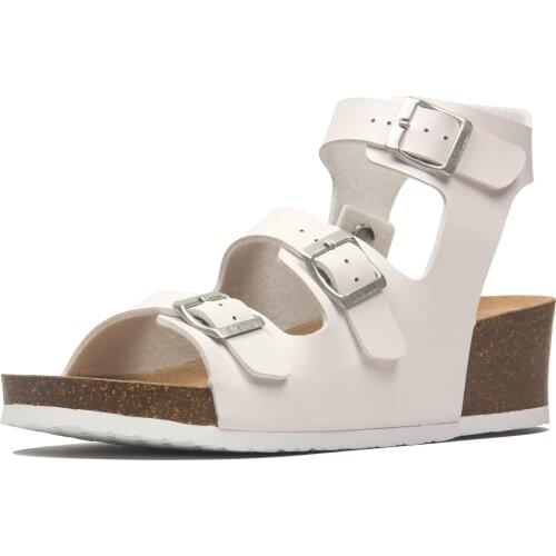 Fashion Cork Sandals 2020 New Women Casual Summer Beach Gladiator Non-slip Buckle Strap Sandalias Shoes