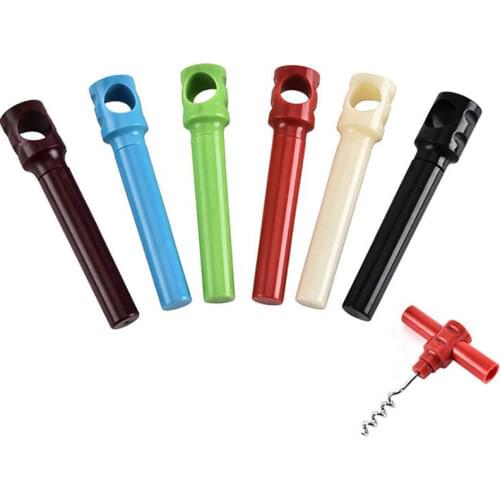 Wine Opener Wine Bottle Corkscrew Opener Pen Holder Bottle Openers Pocket Corkscrew Traveler Bar Kitchen Wine Bottle Opener