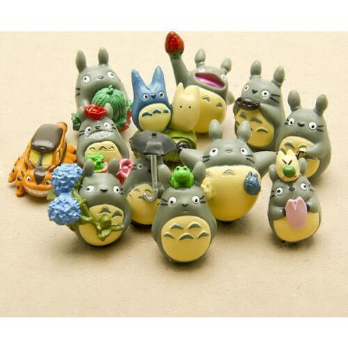 Furnishing articles totoro micro landscape, landscape doll, The micro model decoration. Cartoon model toys