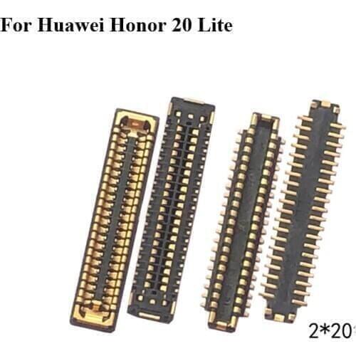 2pcs FPC connector For Huawei Honor 20 Lite 20Lite LCD display screen on Flex cable on mainboard motherboard For Honor20 Lite