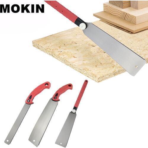 Hand Saw 3-edge Teeth Razor Saw Wood Tenon Cutter Garden Saw For Wood/Bamboo/PVC/Plastic Cutting DIY Woodworking Tools