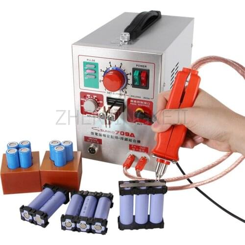 Handheld Iithium Battery Spot Welding Small Tool Equipment Assembly Power Battery Stainless Steel Nickel Sheet Welding Machine