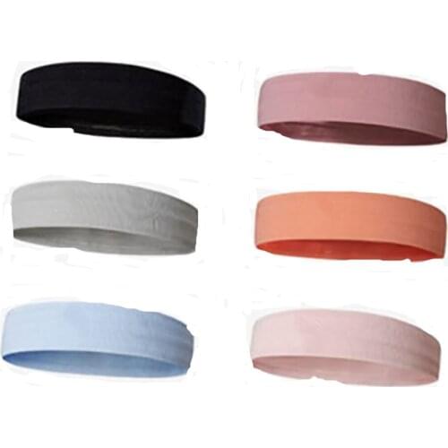 Wide Hair Band Men and Women Running Sports Fitness Guide Sweat Antiperspirant Anti Slip Basketball Yoga Absorbent Bundle