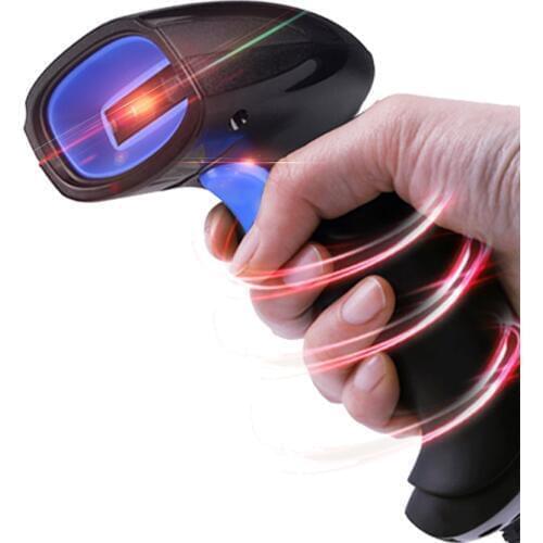 1D Laser CCD Barcode Scanner Handheld Document Scanner Decoding Code 128, EAN-13, UPC-E, UCC/EAN-128, GS1 All 1D bar codes