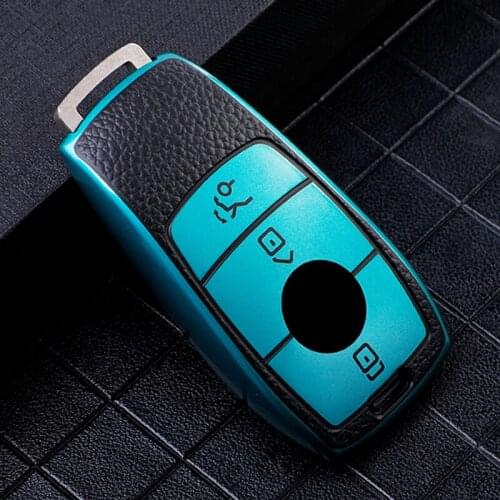 High Quality TPU Leather Car Key Cover Case Shell Bag Protective For Mercedes Benz 2017 E Class W213 2018 S Accessories