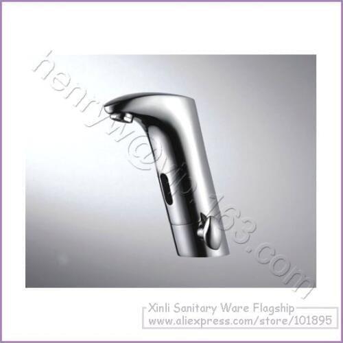 X7140B1 - Luxury Deck Mounted Chrome Finish Brass Material Hot & Cold Water of Automatic Sensor Tap