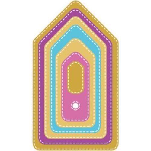 YINISE Metal Cutting Dies For Scrapbooking Stencils Tags Set DIY Cut Album Paper Cards Making Embossing Die Cuts Cutter Mold