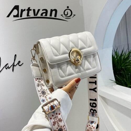 Women Messenger Bag Soft Leather Crossbody Bags For Girls Wide Shoulder Strap Purses And Handbags Korean Small Cross Body TO16