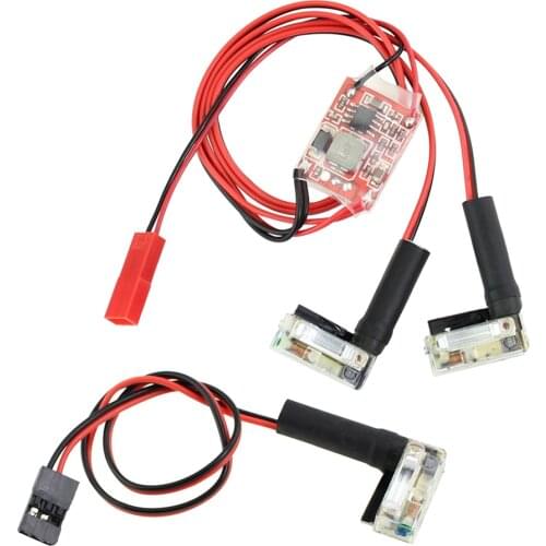 1Pcs Xenon Night Strobe Flash Light Automatic Power input:5V Or 5V~26V Wide Voltage for RC Multicopter