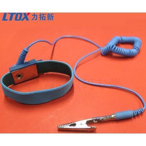 Free shipping raspberry pi has anti-static wrist with wire rope static wrist strap loop boxed