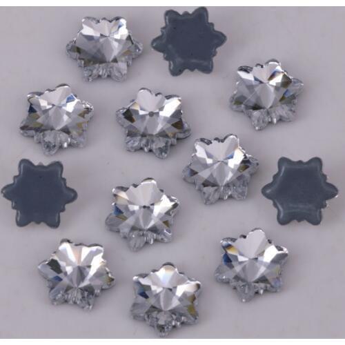 Lead Free! High Quality 6mm, 8mm, 10mm Edelweiss Crystal Clear Flat Back Hotfix Rhinestones / Iron On Flat Back Crystals