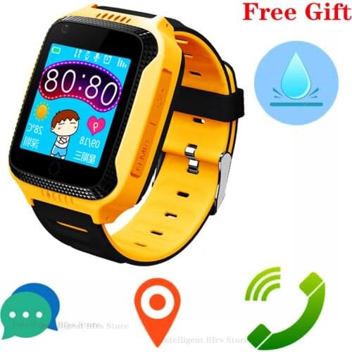 GPS Kids Smart Watch Phone Position Waterproof IP67 children Watch Antil-lost SOS Safe use SIM Card Smart Baby Watches Gift